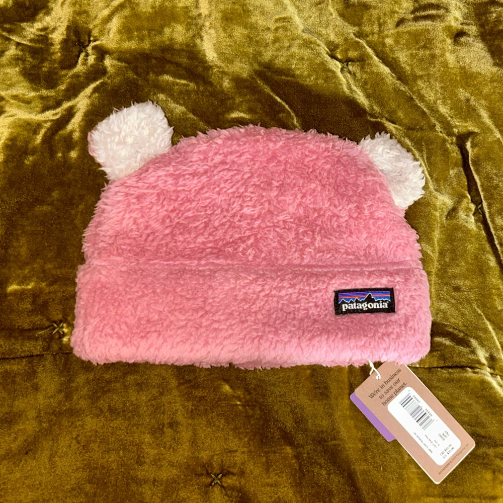 Patagonia fleece baby beanie